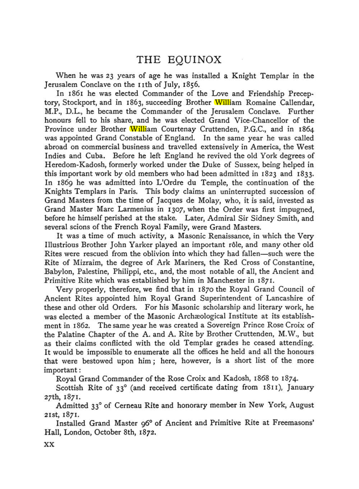Original scan of The Equinox (Volume I, Number X), PDF page 20