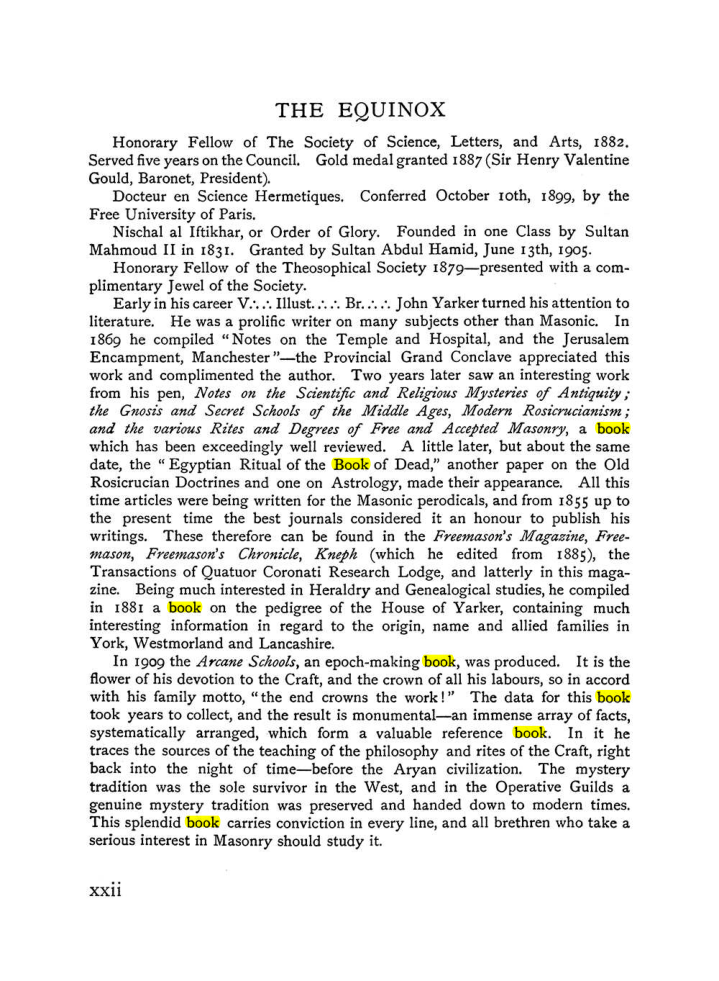 Original scan of The Equinox (Volume I, Number X), PDF page 22