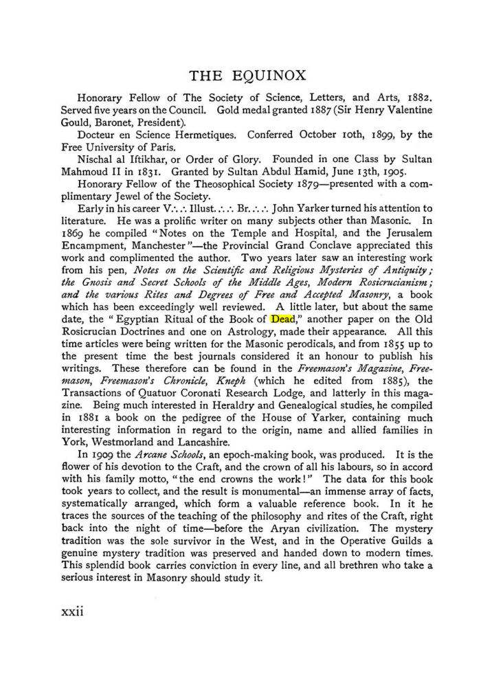 Original scan of The Equinox (Volume I, Number X), PDF page 22