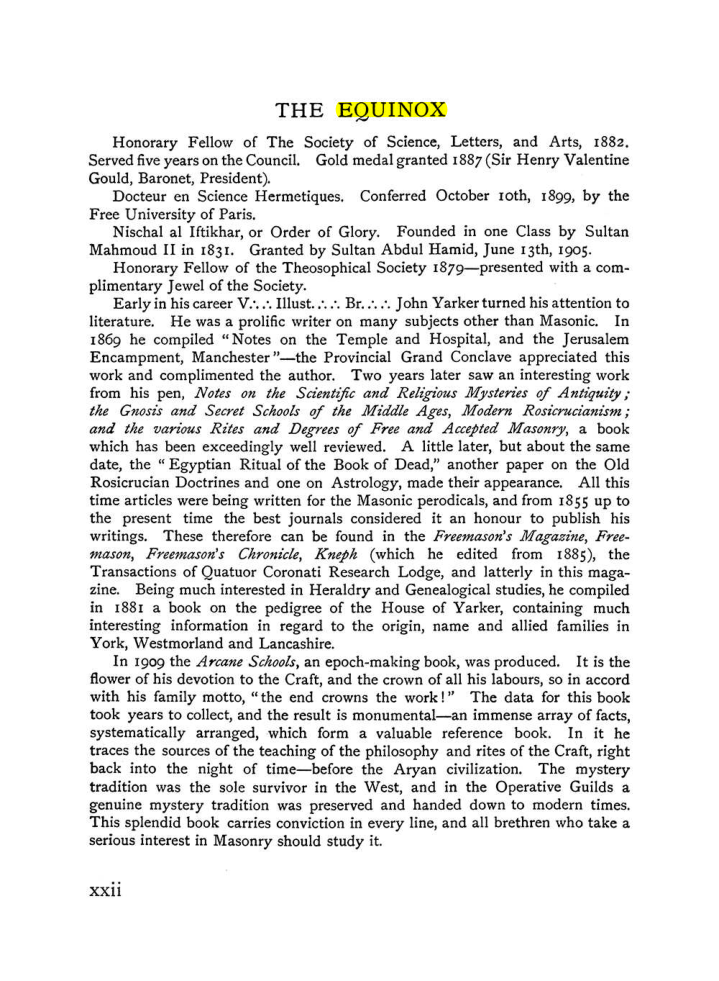 Original scan of The Equinox (Volume I, Number X), PDF page 22