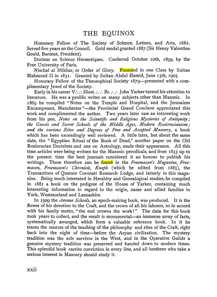 Original scan of The Equinox (Volume I, Number X), PDF page 22