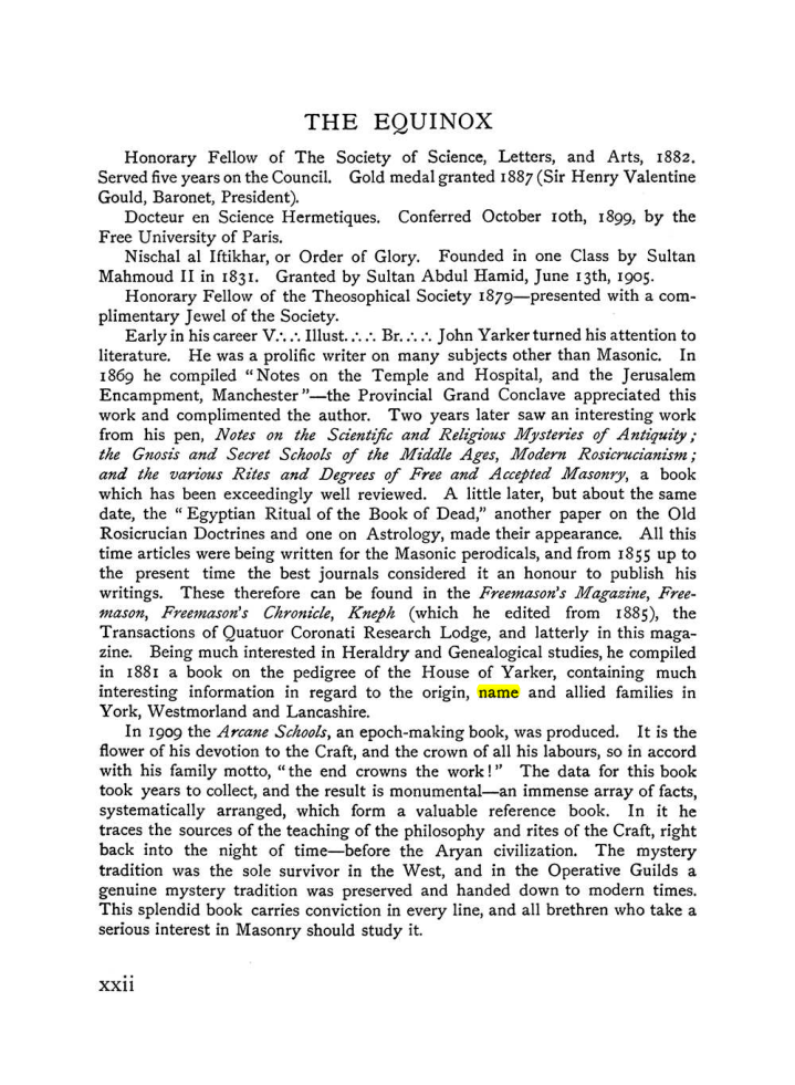 Original scan of The Equinox (Volume I, Number X), PDF page 22