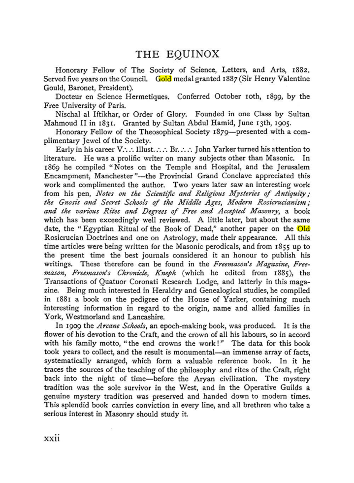 Original scan of The Equinox (Volume I, Number X), PDF page 22
