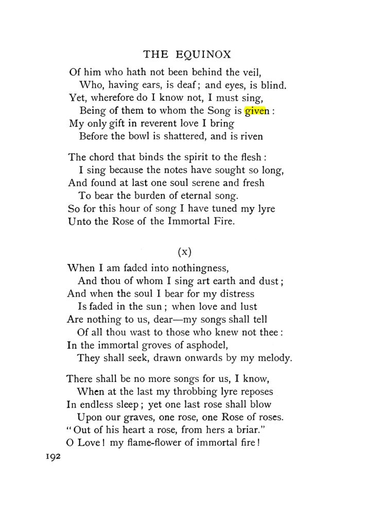Original scan of The Equinox (Volume I, Number X), PDF page 230