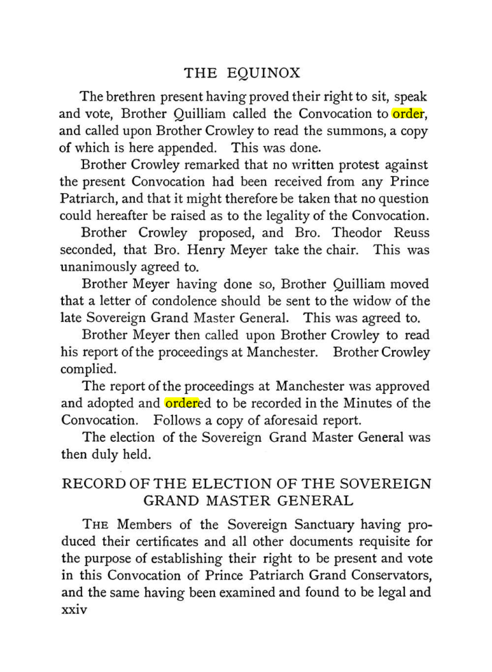 Original scan of The Equinox (Volume I, Number X), PDF page 24