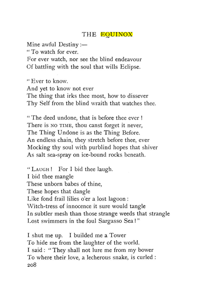Original scan of The Equinox (Volume I, Number X), PDF page 246
