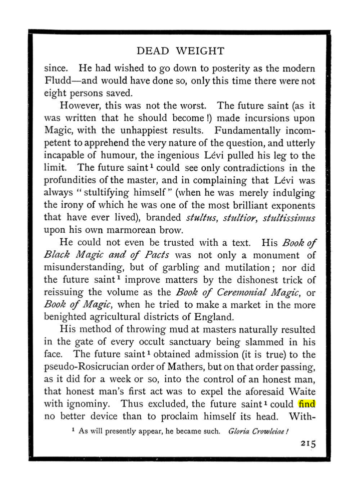 Original scan of The Equinox (Volume I, Number X), PDF page 253