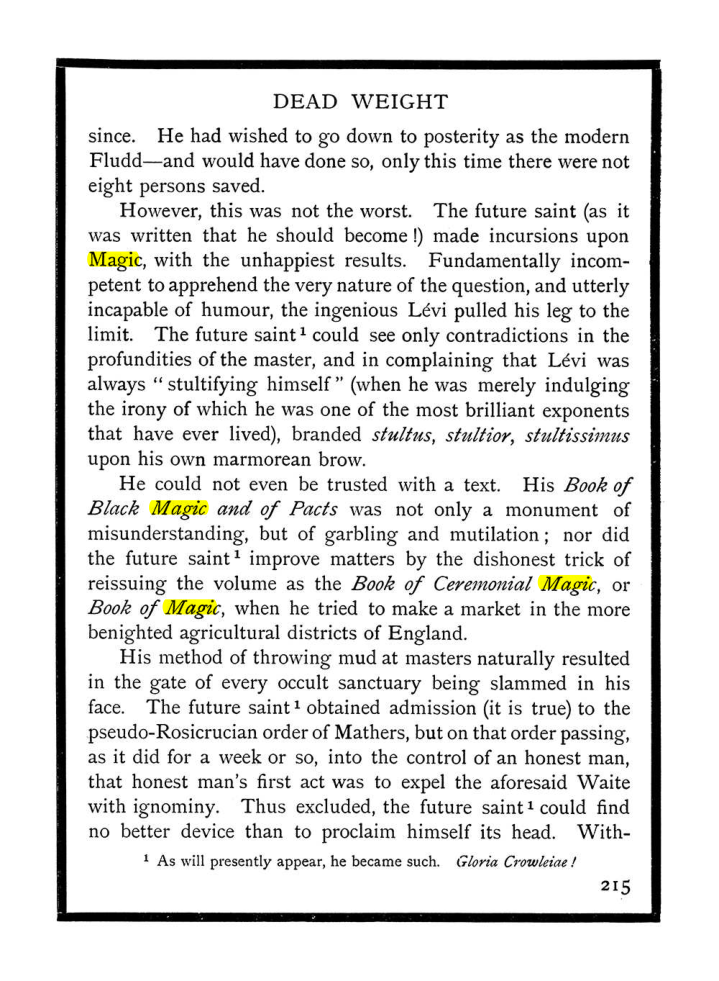 Original scan of The Equinox (Volume I, Number X), PDF page 253