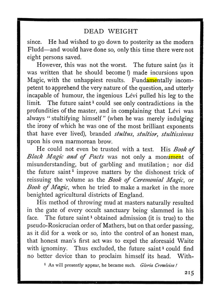 Original scan of The Equinox (Volume I, Number X), PDF page 253