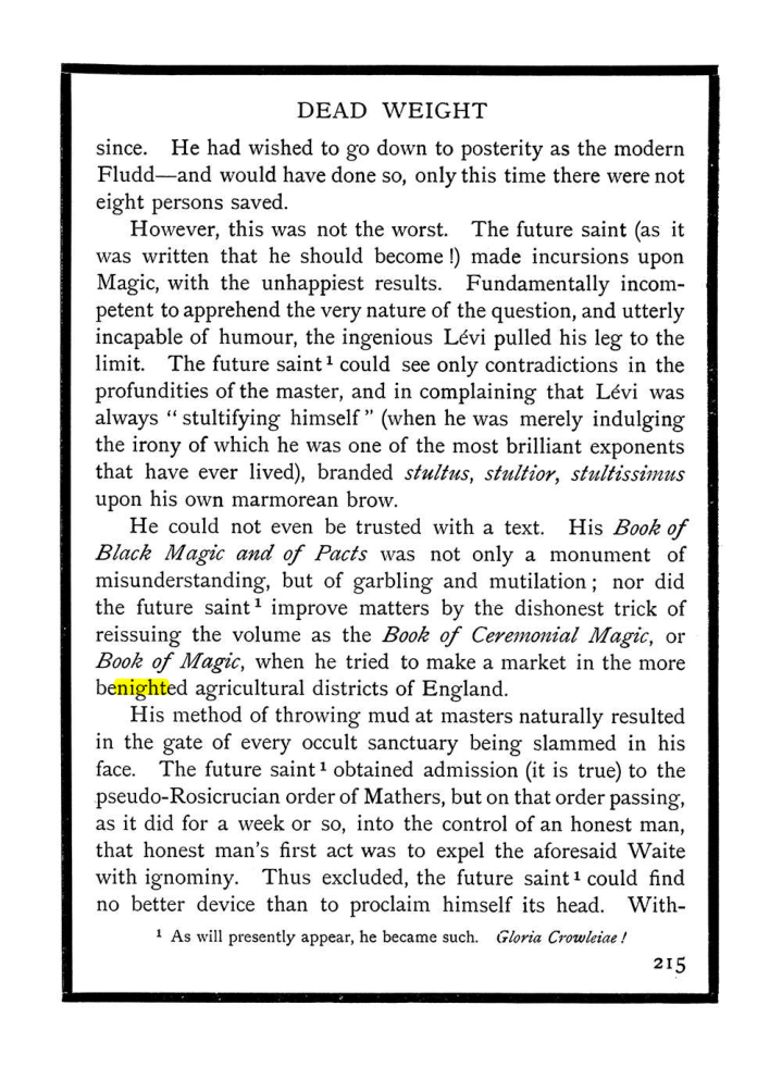 Original scan of The Equinox (Volume I, Number X), PDF page 253