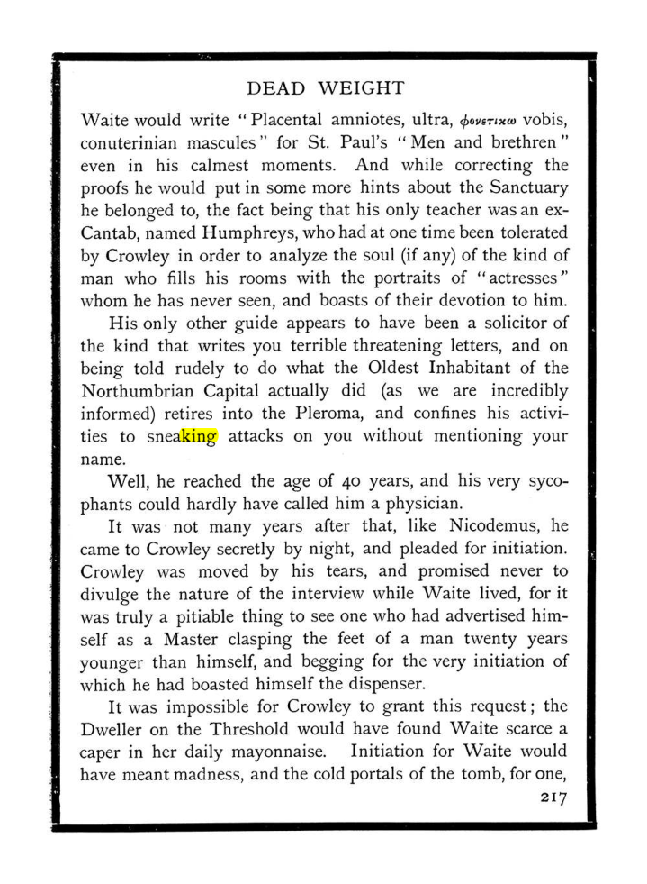 Original scan of The Equinox (Volume I, Number X), PDF page 255