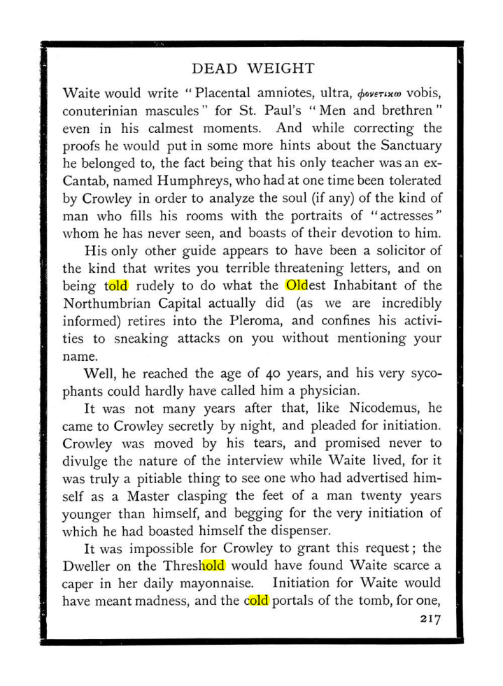 Original scan of The Equinox (Volume I, Number X), PDF page 255
