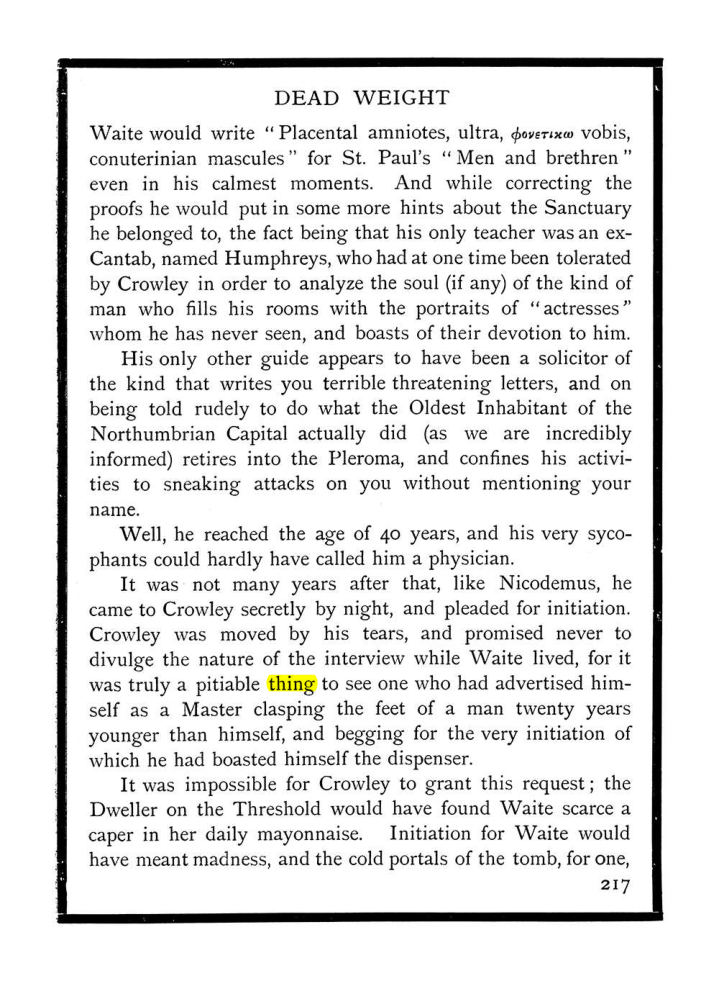 Original scan of The Equinox (Volume I, Number X), PDF page 255