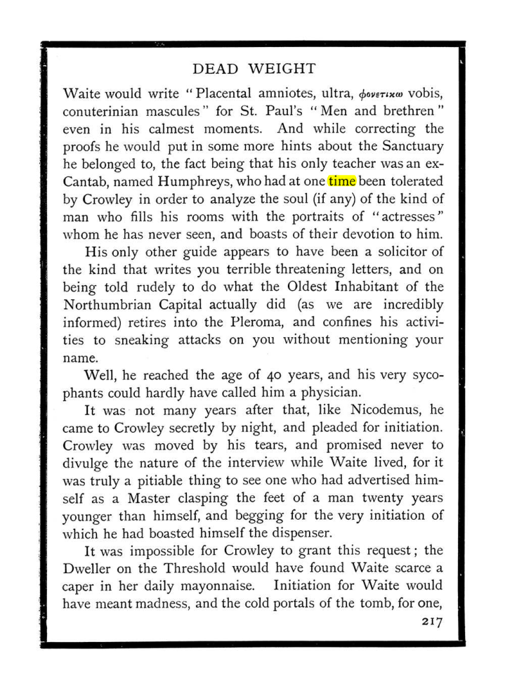 Original scan of The Equinox (Volume I, Number X), PDF page 255