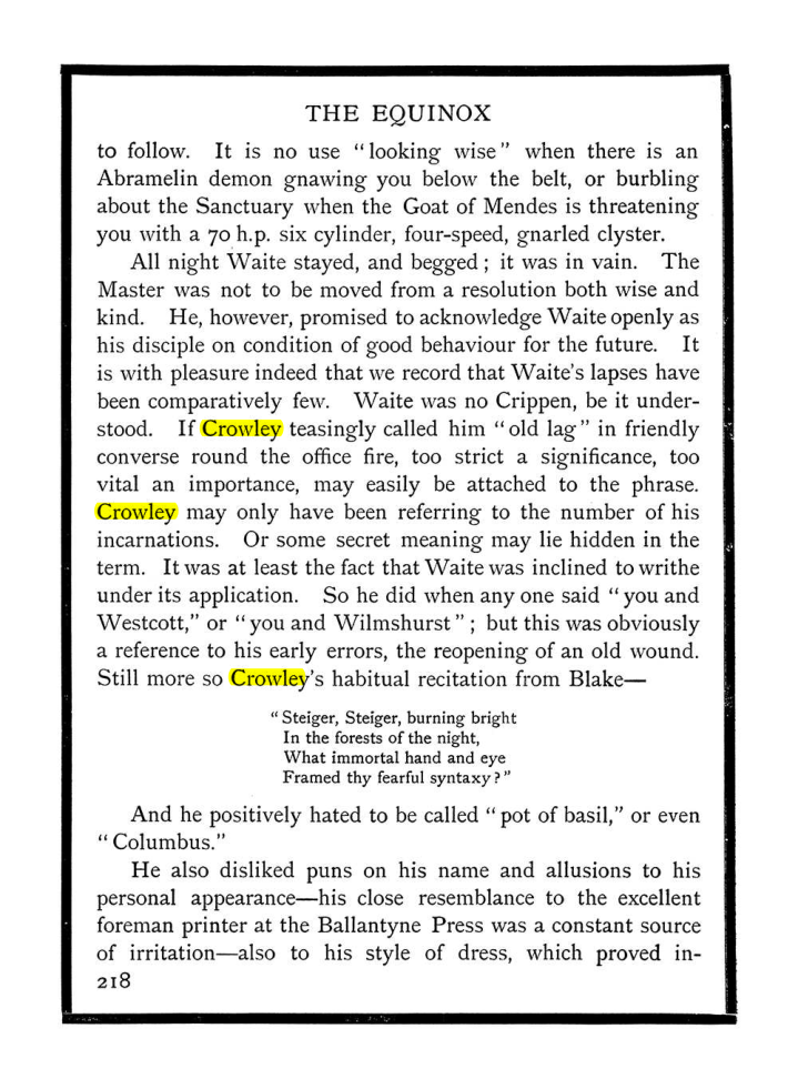 Original scan of The Equinox (Volume I, Number X), PDF page 256