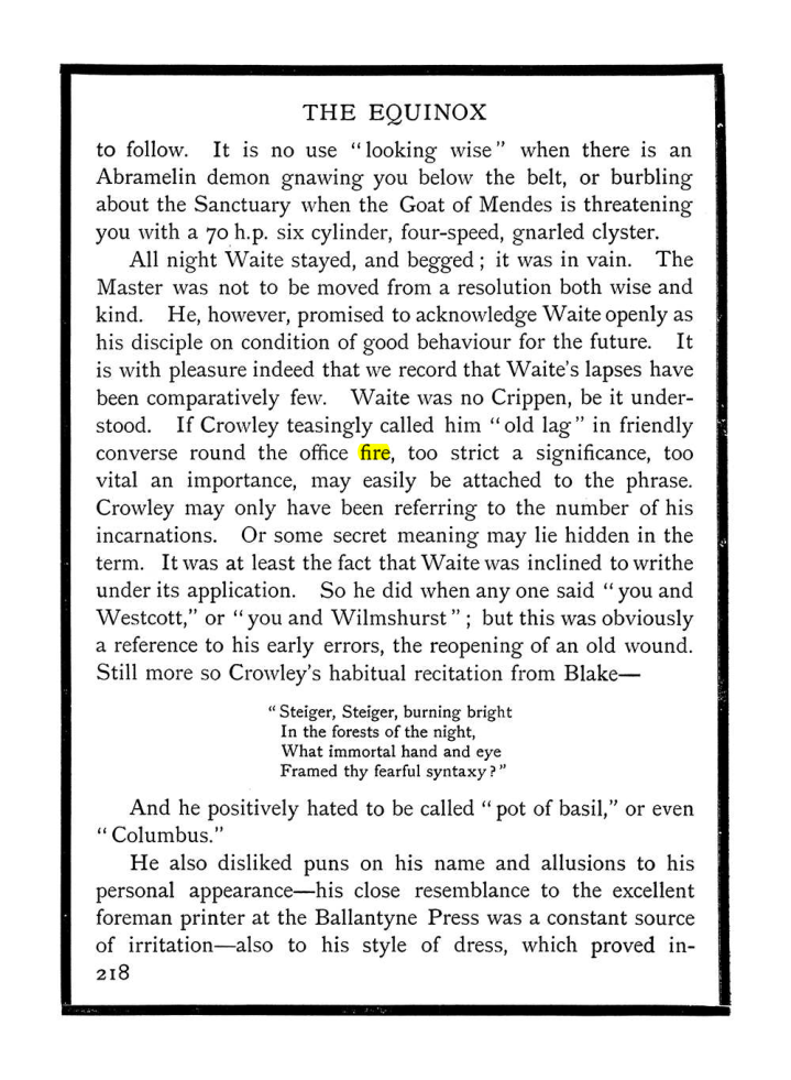 Original scan of The Equinox (Volume I, Number X), PDF page 256