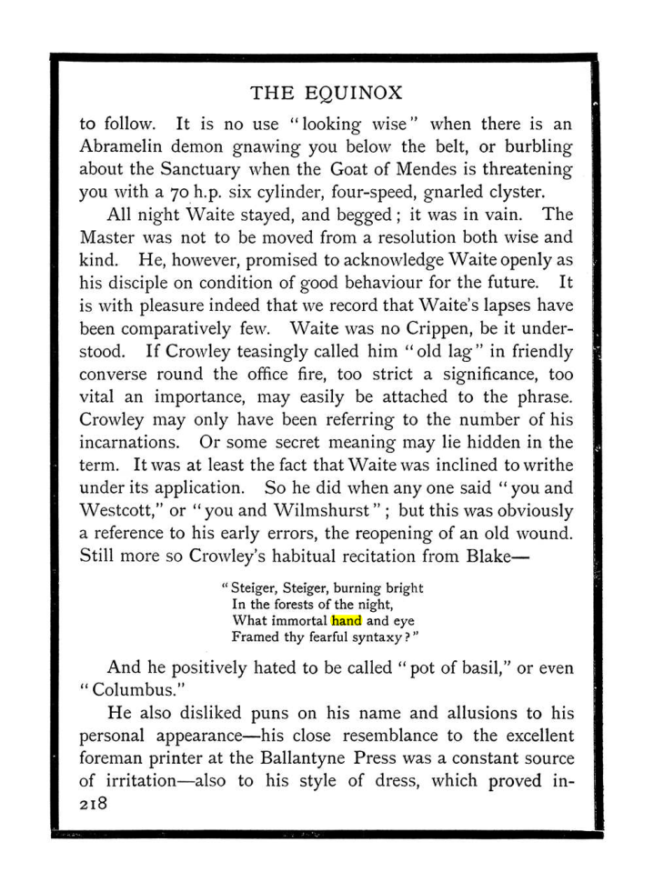Original scan of The Equinox (Volume I, Number X), PDF page 256