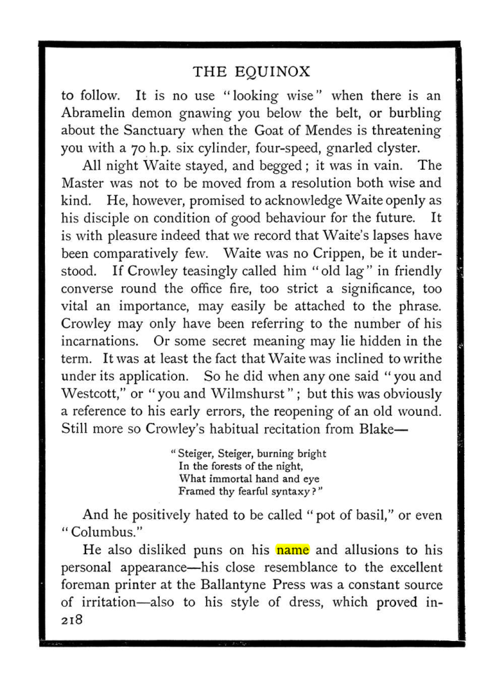 Original scan of The Equinox (Volume I, Number X), PDF page 256