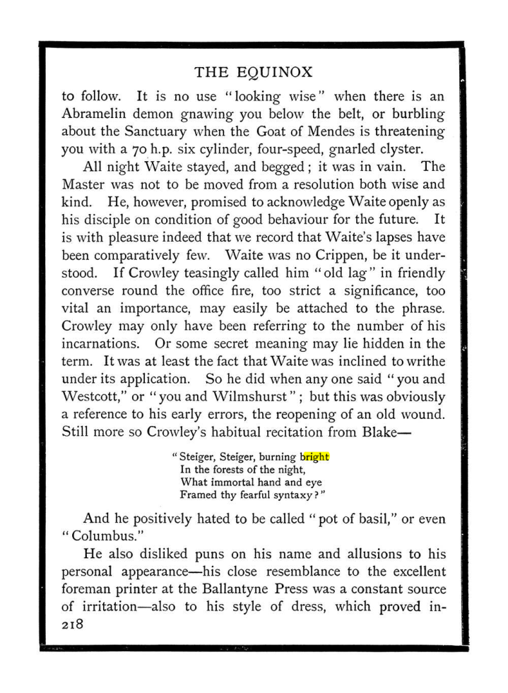 Original scan of The Equinox (Volume I, Number X), PDF page 256