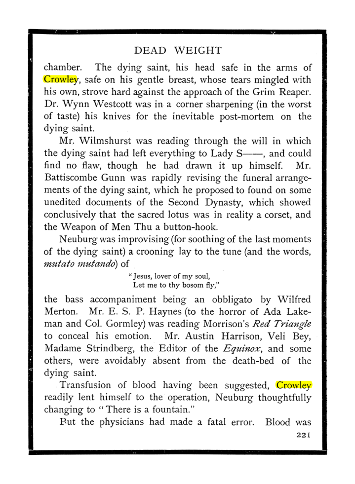 Original scan of The Equinox (Volume I, Number X), PDF page 259
