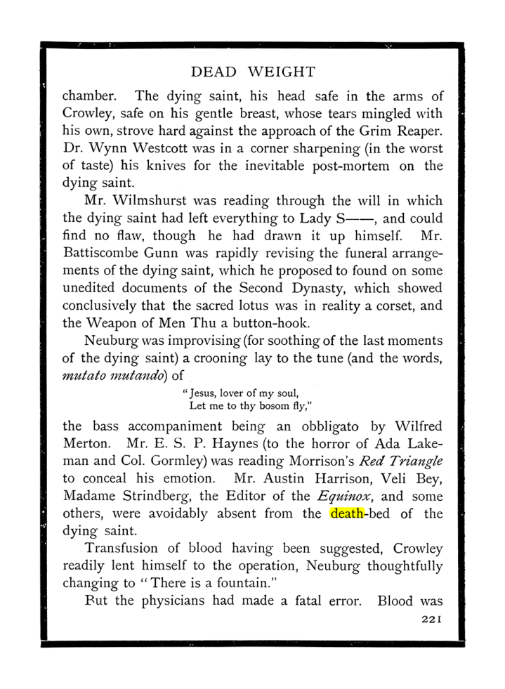 Original scan of The Equinox (Volume I, Number X), PDF page 259