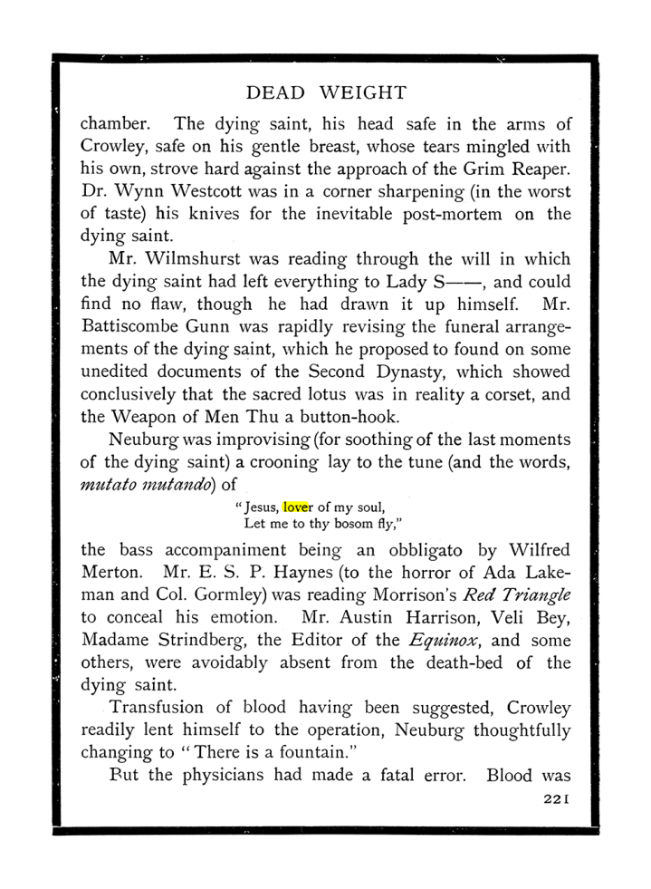 Original scan of The Equinox (Volume I, Number X), PDF page 259