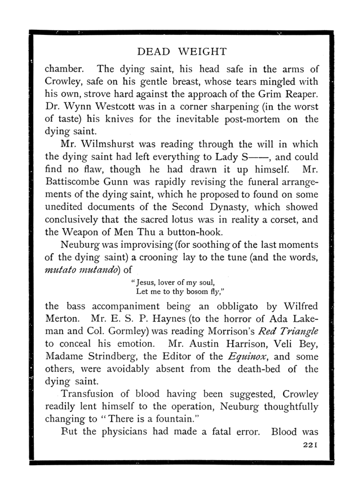 Original scan of The Equinox (Volume I, Number X), PDF page 259