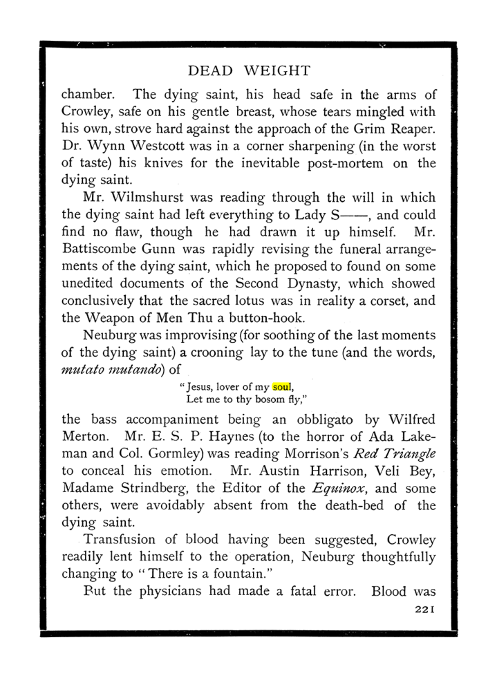 Original scan of The Equinox (Volume I, Number X), PDF page 259
