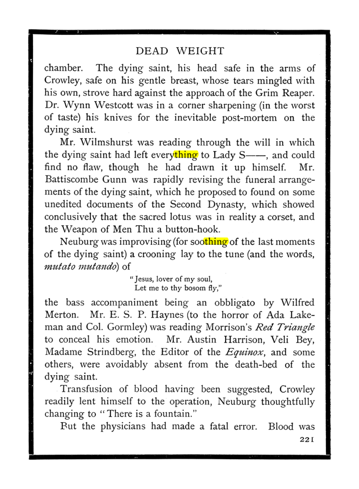 Original scan of The Equinox (Volume I, Number X), PDF page 259