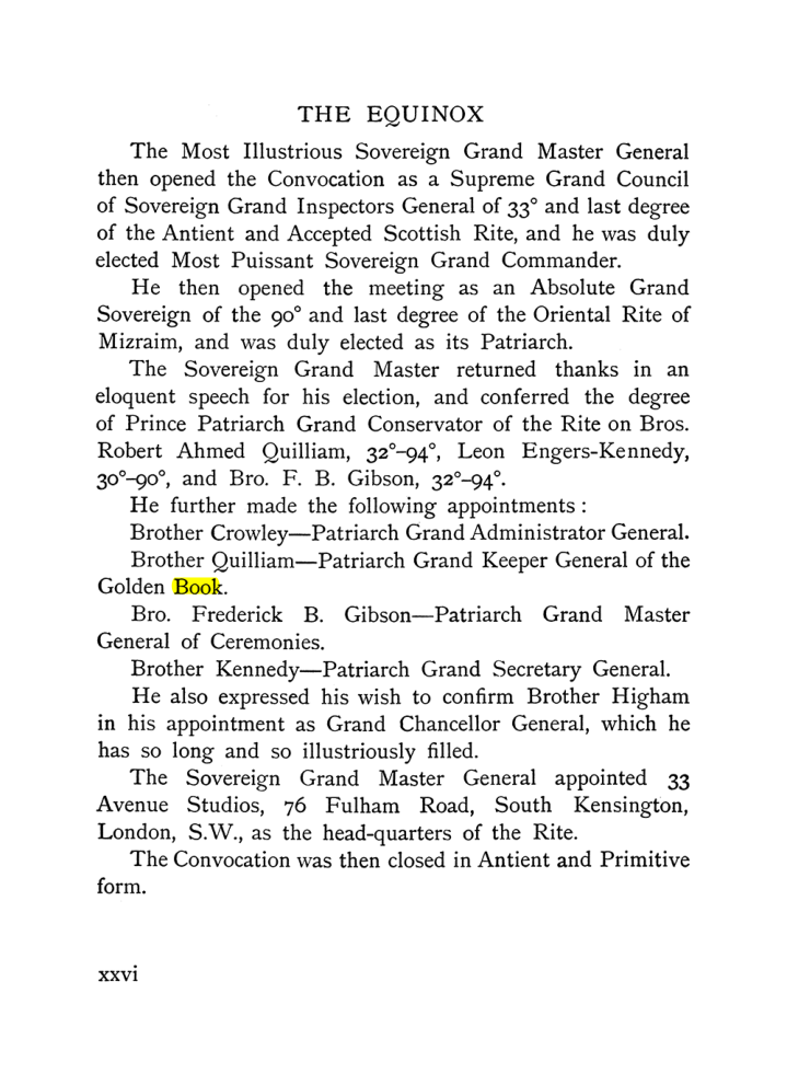 Original scan of The Equinox (Volume I, Number X), PDF page 26