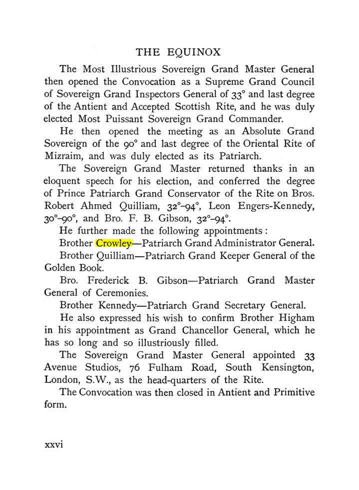 Original scan of The Equinox (Volume I, Number X), PDF page 26