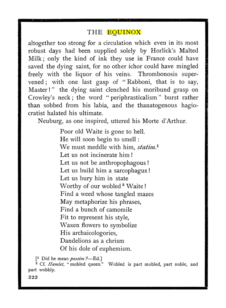 Original scan of The Equinox (Volume I, Number X), PDF page 260