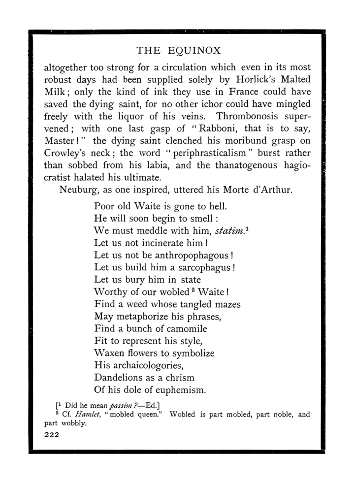 Original scan of The Equinox (Volume I, Number X), PDF page 260