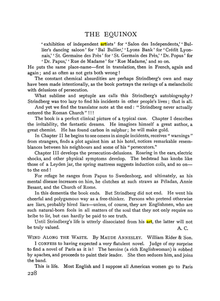 Original scan of The Equinox (Volume I, Number X), PDF page 266