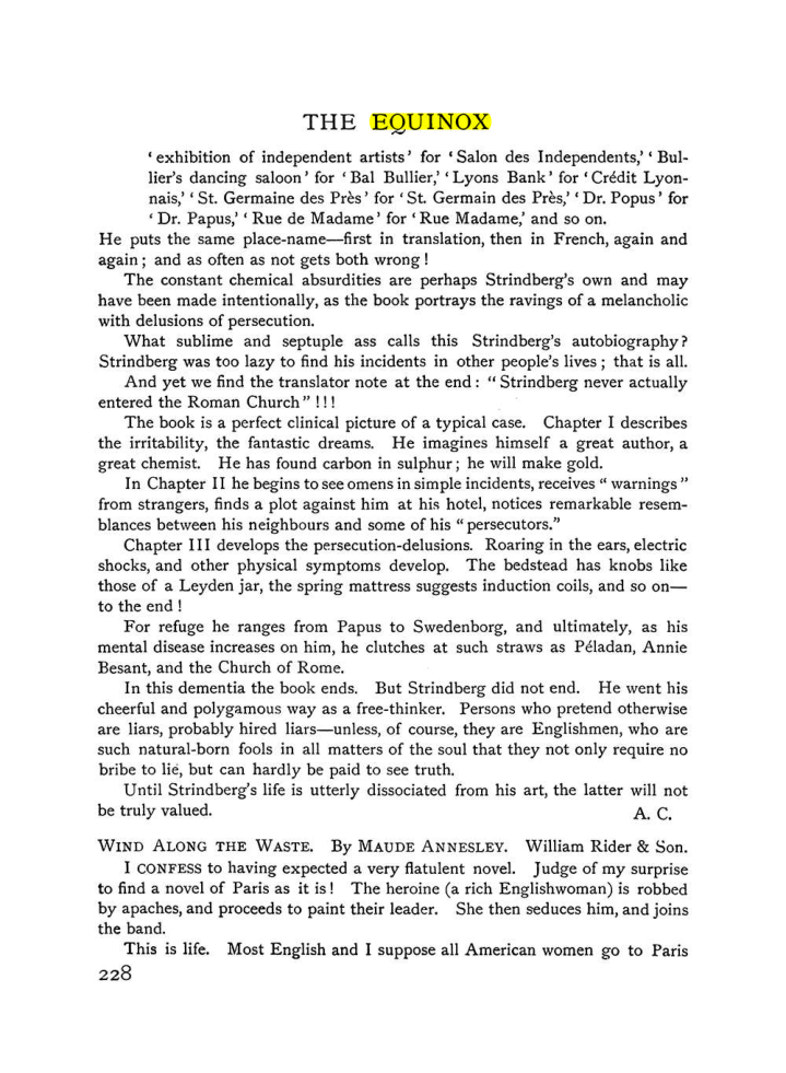 Original scan of The Equinox (Volume I, Number X), PDF page 266