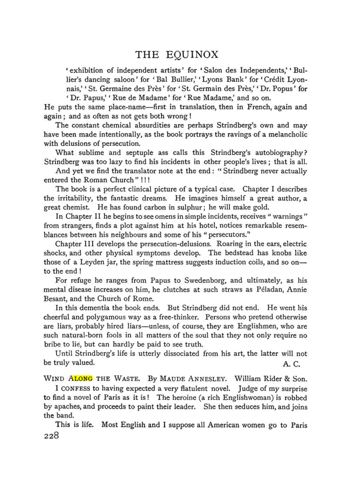 Original scan of The Equinox (Volume I, Number X), PDF page 266