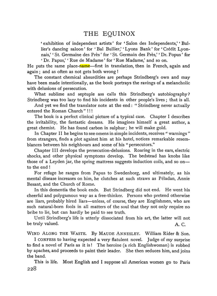 Original scan of The Equinox (Volume I, Number X), PDF page 266