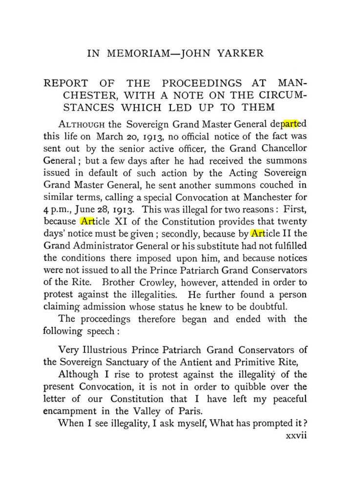 Original scan of The Equinox (Volume I, Number X), PDF page 27