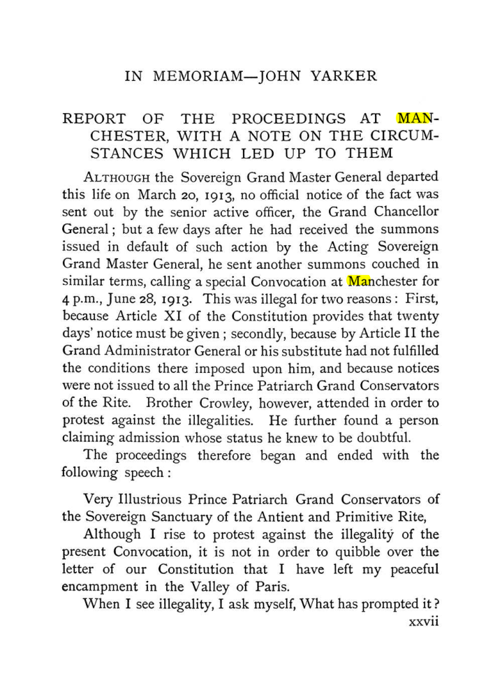Original scan of The Equinox (Volume I, Number X), PDF page 27