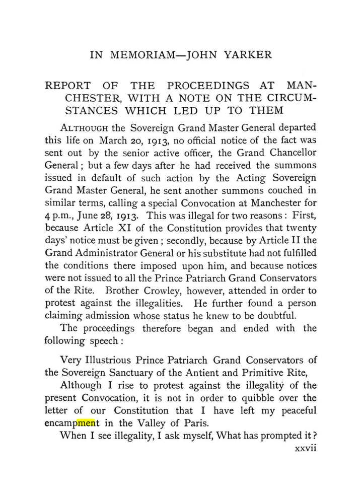 Original scan of The Equinox (Volume I, Number X), PDF page 27