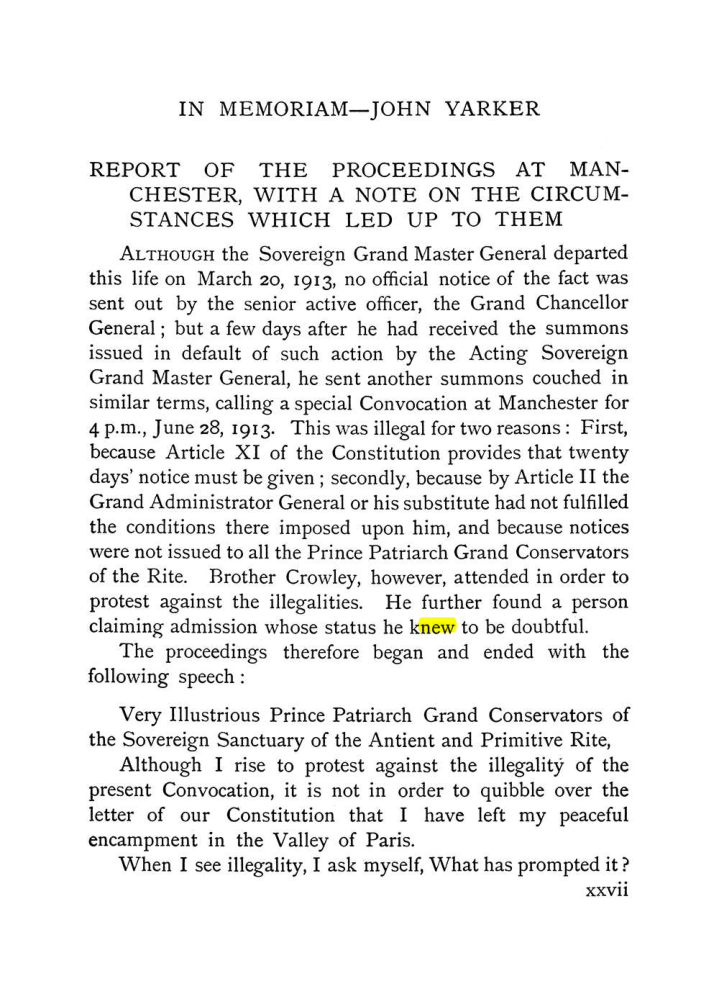 Original scan of The Equinox (Volume I, Number X), PDF page 27