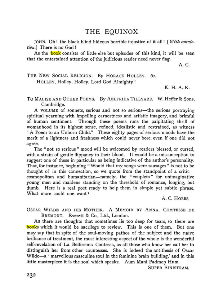 Original scan of The Equinox (Volume I, Number X), PDF page 270