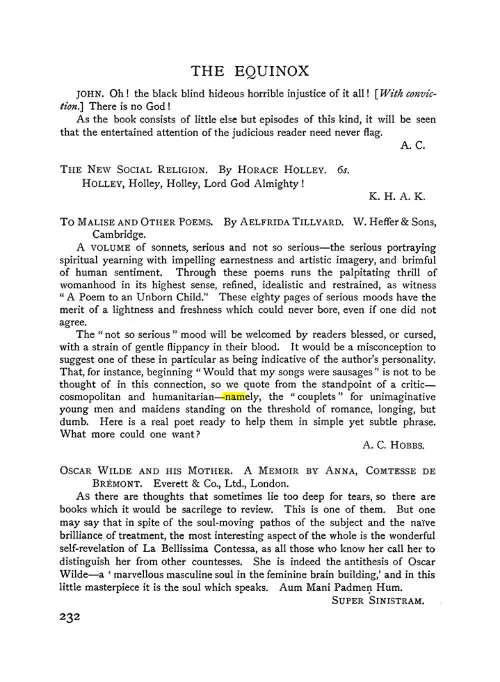 Original scan of The Equinox (Volume I, Number X), PDF page 270