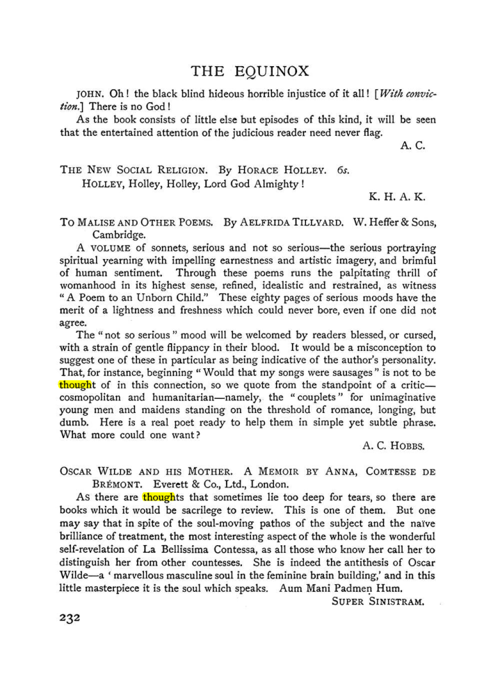 Original scan of The Equinox (Volume I, Number X), PDF page 270