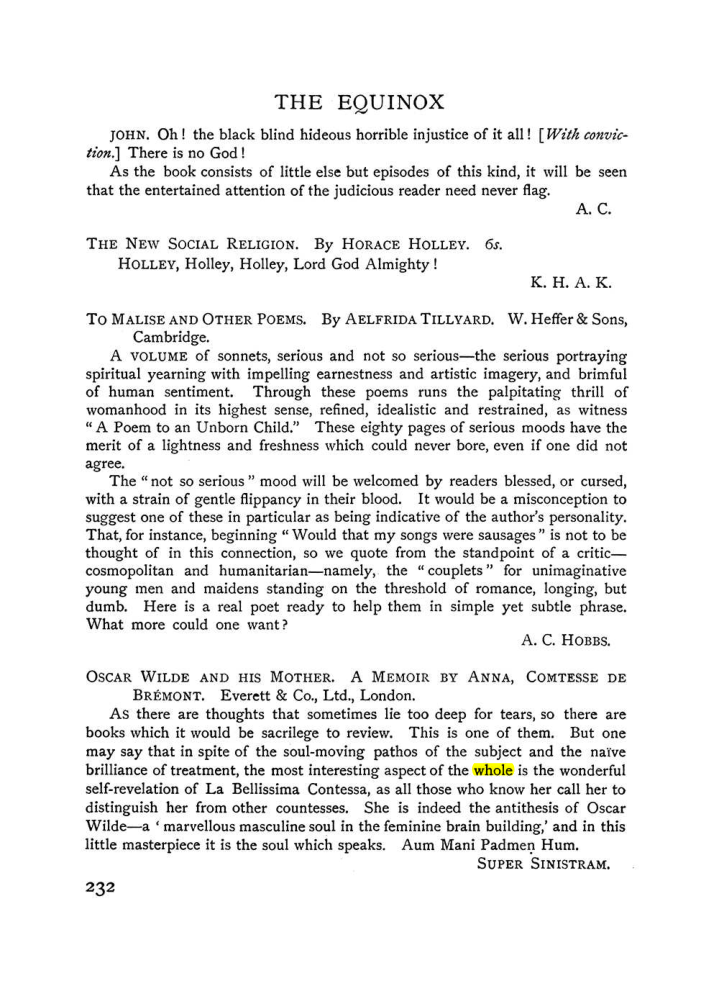 Original scan of The Equinox (Volume I, Number X), PDF page 270