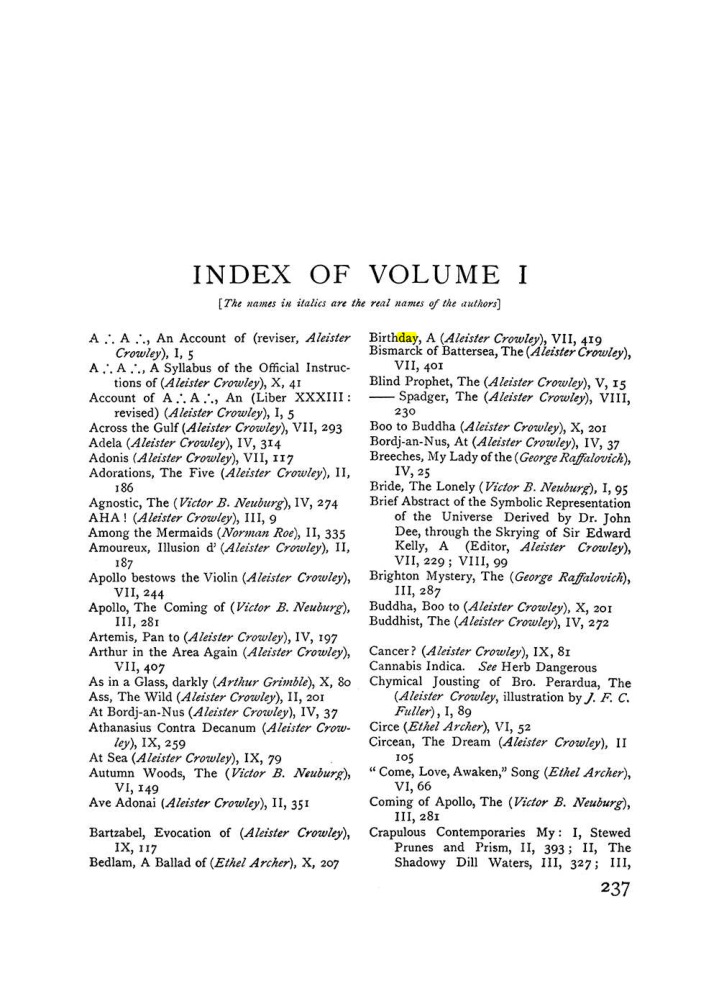 Original scan of The Equinox (Volume I, Number X), PDF page 275
