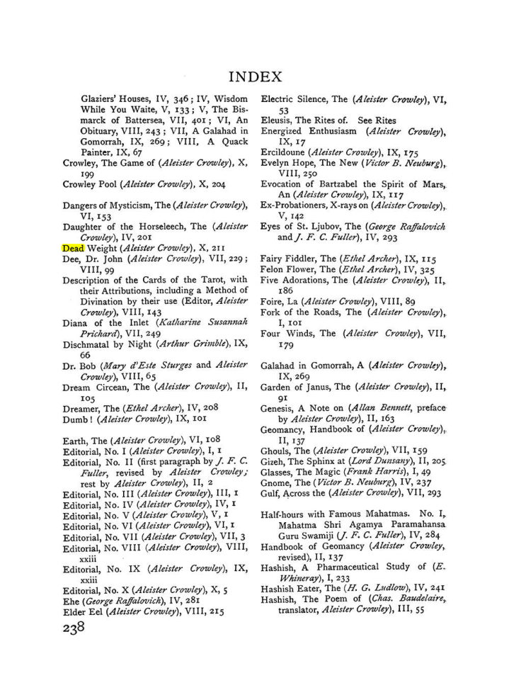 Original scan of The Equinox (Volume I, Number X), PDF page 276