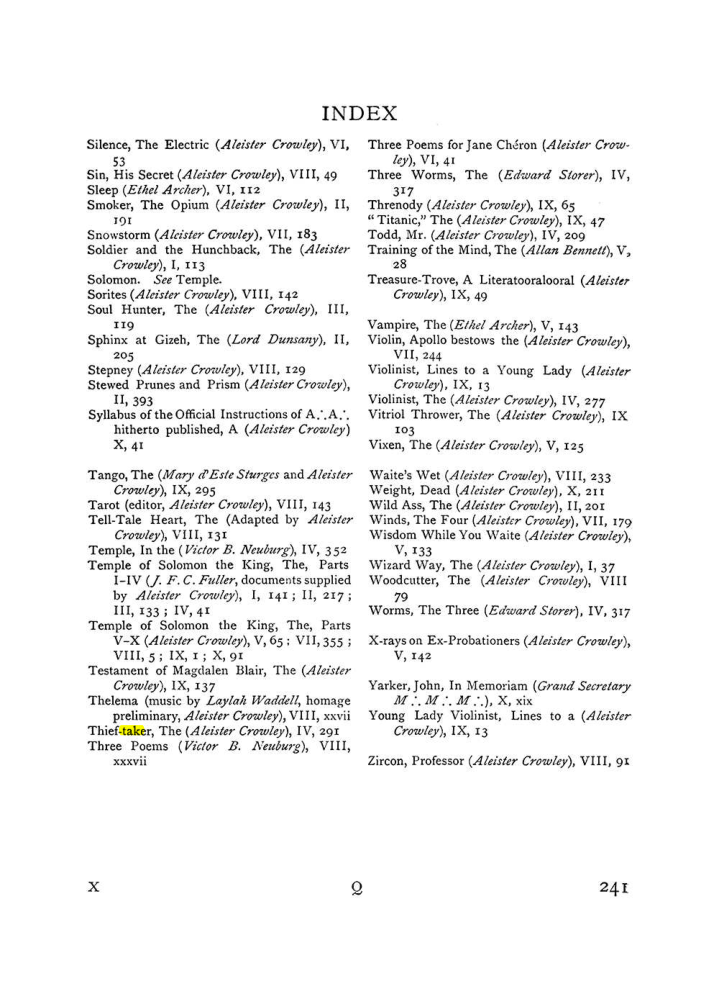 Original scan of The Equinox (Volume I, Number X), PDF page 279