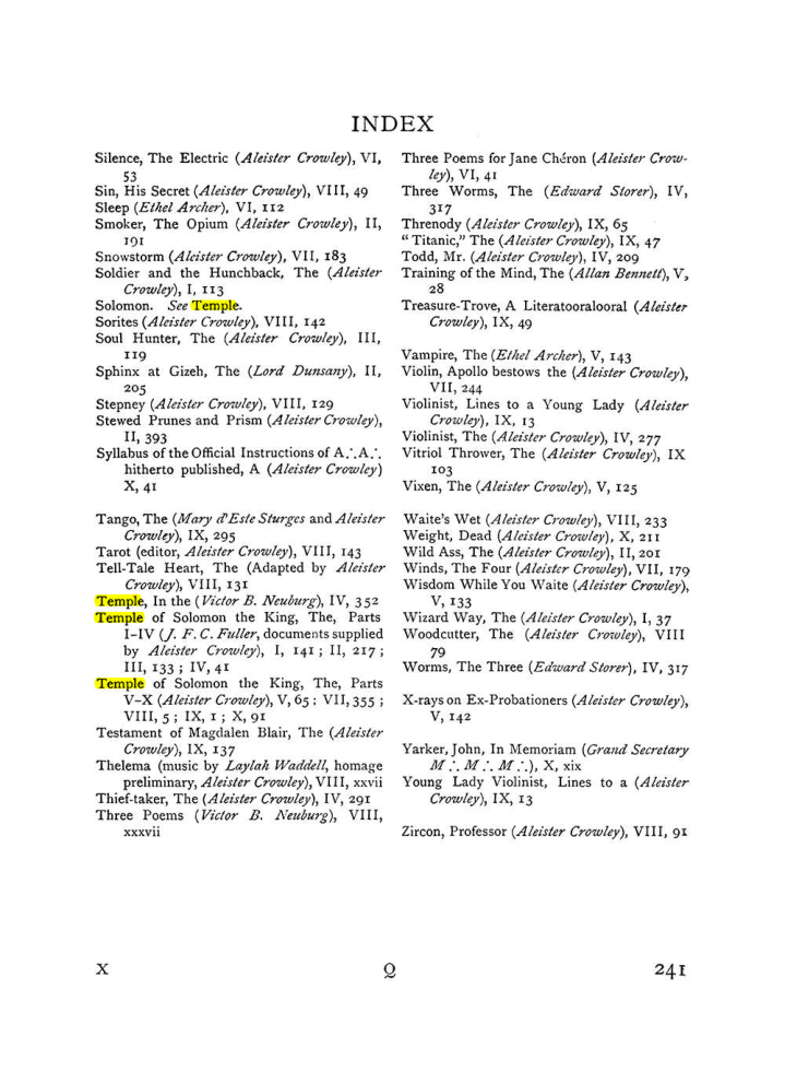 Original scan of The Equinox (Volume I, Number X), PDF page 279