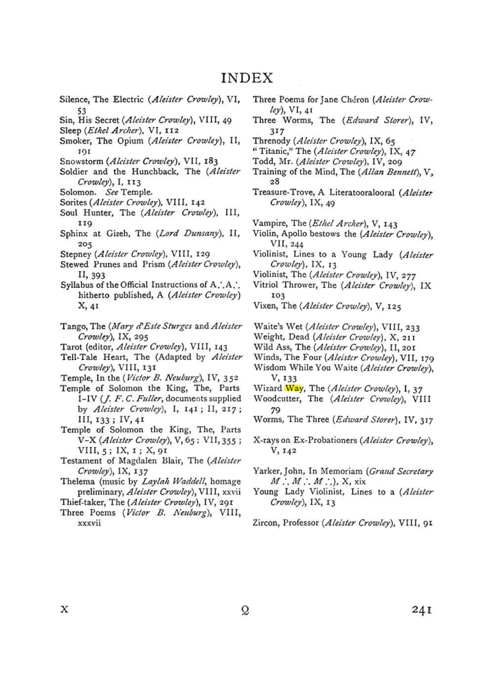 Original scan of The Equinox (Volume I, Number X), PDF page 279